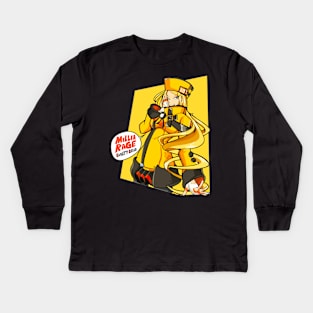 Guilty gear strive Millia Rage Kids Long Sleeve T-Shirt